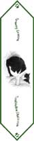 Cat Origami Bookmark