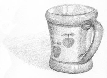 draw your coffee mug step seven