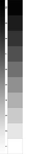 stepped and sliding value scale
