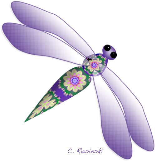 Simple+dragonfly+drawing