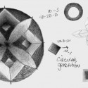 Mandala Sketch, Gradation Direction, And Pencil Grade Notes. Mandala Sketch, Gradation Direction, And Pencil Grade Notes.